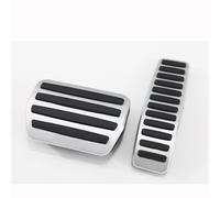 Car Foot Pedal Car Foot Pad Gas And Brake Pedal FOR Q7 Auto Aluminum Alloy Car-styling Accessories Foot Pedal Pad Covers(2 piece AT)