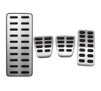 Car Foot Pedal Car Fuel Brake Rest Foot Pedals Auto Pedal Cover For Kia K2 For Rio For Soul KX3 Verna Solaris Foot Pedal Pad Covers Pad Covers(LHD MT With Rest)