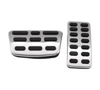 Car Foot Pedal Car Fuel Brake Rest Foot Pedals Auto Pedal Cover For Kia K2 For Rio For Soul KX3 Verna Solaris Foot Pedal Pad Covers Pad Covers(LHD AT Without Rest)