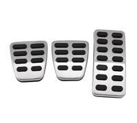 Car Foot Pedal Car Fuel Brake Rest Foot Pedals Auto Pedal Cover For Kia K2 For Rio For Soul KX3 Verna Solaris Foot Pedal Pad Covers Pad Covers(LHD MT Without Rest)