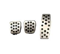 Car Foot Pedal Car Pedal Pad Cover FOR Chevrolet FOR Chevy Cruze MK1 FOR Malibu MK8 XL FOR Equinox MK3 FOR Trax Aveo 2009-2019 Pad Covers(Steel With Clip MT)