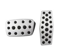 Car Foot Pedal Car Pedals Pad Cover Aluminum For Chevrolet Cruze For Trax For Malibu Foot Pedal Pad Covers Car Foot Pedal Pad Covers(AT Without Rest)