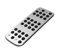 Car Foot Pedal Left Foot Rest Dead Pedal Aluminium Alloy Foot Pegs Kick For Left Handle Driver 206 206CC Pad Covers