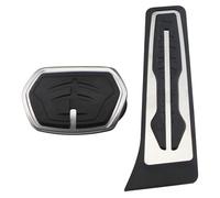Car Foot Pedal LHD Car Pedal Cover For BMW For X1 F48 For X2 F39 1 2 Series F45 F46 F40 2015-2023 Gas Fuel Brake Pedals Pads Pad Covers(AT without Rest)