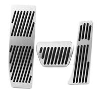 Car Foot Pedal Non-slip Accelerator Gas Fuel Brake Foot Rest Pedal Pads For BMW 1,3 Series For X1 E39 E46 E87 E90 E91 E92 1998-2012 Foot Pedal Pad Covers(No Drill 3piece For AT)