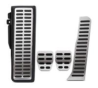 Car Foot Pedal Non Slip Car Clutch Brake Accelerator Pedal Footrest Pad Covers For SEAT LEON CUPRA FR FR+ 2006-2012 MK2 Car Foot Pedal Pads (Size : MT)