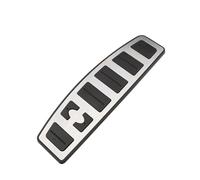 Car Foot Pedal Pad Covers Replacement for Land For Rover For Discovery 3 4 For Range For Rover For Sport 2008-2013 Anti Skid Car Pedal Covers Brake Accelerator Fuel(2PC AT without Rest)(1PC Rest.)