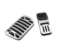 Car Foot Pedal Stainless Steel Car Gas Brake Pedals For JAGUAR For XF 08-16 XJ IV X351 09-16 XJL 09-16 XE 14-16 Anti-slip Pedal Cover Foot Pedal Pad Covers
