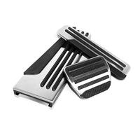 Car Foot Pedals compatible with Infiniti G25 G35 G37 Q50 EX25 QX50 QX70 Ex FX M25 Q60S, Brake Clutch Pedal Pad Non-Slip Gas Accelerator Footrest Pedal Cover Interior Accessories