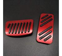 Car Foot Pedals compatible with KI-A Sportage R, Brake Clutch Pedal Pad Non-Slip Gas Accelerator Footrest Pedal Cover Interior Accessories,B/Blue~at(normal/A/Red~at)