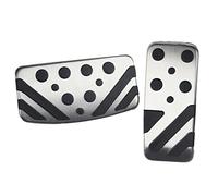 Car Foot Pedals Cover Accelerator Brake Pedal Pad AT MT For Mitsubishi Lancer EX Galant For tis Proton Inspira 2008~2017