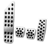 Car Foot Pedals For Bui-ck Hideo Regal Lacrosse Envision Encore Verano, Brake Clutch Pedal Pad Non-Slip Gas Accelerator Footrest Pedal Cover Interior Accessories