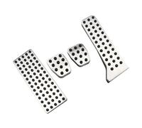 Car Foot Pedals For CX-8 For CX-9 For Axela For ATENZA Car AT Accelerator Footrest Pedal Brake Clutch Pad Accessories Brake Clutch Pedal(1 piece gas pedal)(Mt with rest)