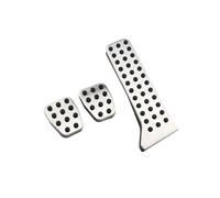 Car Foot Pedals For CX-8 For CX-9 For Axela For ATENZA Car AT Accelerator Footrest Pedal Brake Clutch Pad Accessories Brake Clutch Pedal(1 piece gas pedal)(Mt without rest)