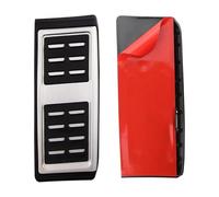 Car Foot Pedals For Golf MK7 7 VII 2014 2015 2016 2017 2018 2019 2020 2021 Car LHD Stainless Steel Pedals Brake Clutch Pedal(AT pedal 3pcs style2)(1pc footrest style2)