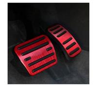Car Foot Pedals For VW For T-Roc For T ROC For Troc 2018 2019 2020 2021 2022 Accelerator Brake Stainless Steel Non-slip Pedal Pad Brake Pedal Cover(Red)