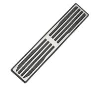 Car Foot Pedals Pad For Jaguar For XE XF F-Pace F Pace 2015 2016 2017 2018 Stainless Steel Car Pedals Gas Brake Foot Pedal Rest Pedales Pad(1pc rest)
