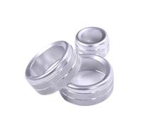 Car For 1 2 3 3GT 4 X1 F30 F34 F20 Air Condition Audio Volume Control Knob Trim Ring(SILVER)