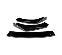 Car For A7 2015 2016 2017 2018 Car Front Bumper Splitter Lip Body Kit Spoiler Diffuser Deflector Accessories(Gloss BlacK)