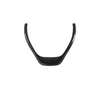 Car For B&MW 3 Series F30 F32 F34 2013-2019 Car Steering Wheel Decorative Frame Panel Cover Trim JUNOOS(Carbon Fiber Texture)