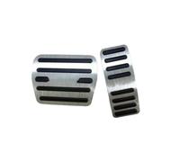 Car For Chery For Omoda 5 C5 FX 2022 2023 2024 2025 Aluminum Car Accelerator Gas Ful Brake Pedals Cover Pads Non-Slip Pedal Cover(Silver)