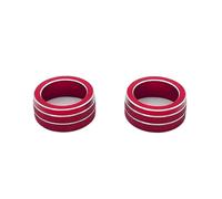 Car For Corolla 2020 2021 2022 Air Condition Switch Knob Ring Cover(RED)