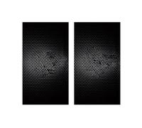 car for Hyundai for Solaris for Santafe for Accent GDI for Sonata Car Emblem Center Pillar Sticker Auto Door Decorative Stickers