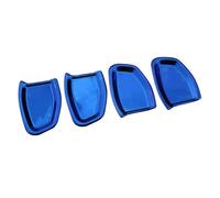 Car For Jeep For Renegade 2015-2023 4Pcs/Set Stainless Steel Inner Door Bowl Protection Sequins Cover JUNOOS(Blue)