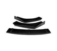 Car For Lincoln MKZ 2017-2020 ABS Front Splitter Bumper Lip Body Kit Spoiler Diffuser Standard Styling Accessories POMPOMPUR(Matte Black)