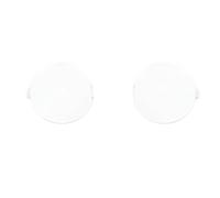 Car For Mazda CX-3 CX3 DK 2014-2023 Front Bumper Tow Hook Cover Trailer Hauling Eye Lid Traction Towing Cap Accessories(1 Pair L and R White)