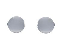 Car For Mazda CX-3 CX3 DK 2014-2023 Front Bumper Tow Hook Cover Trailer Hauling Eye Lid Traction Towing Cap Accessories(1 Pair L and R Gray)
