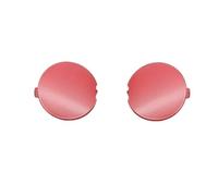 Car For Mazda CX-3 CX3 DK 2014-2023 Front Bumper Tow Hook Cover Trailer Hauling Eye Lid Traction Towing Cap Accessories(1 Pair L and R Red)