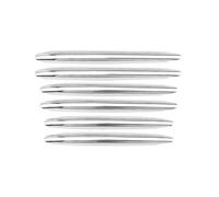 car For Mercedes For Benz R172 SLK SLC Class AMG 2011-2019 Front Engine Hood Air Vent Trim Grill Fins Chrome Strip A1728800082 Accessories