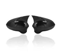 Car For Seat For Leon MK2 1P For Ibiza MK4 6J 2008-2017 Mirror Case Cover Rearview Wing Mirror Covers Caps Accessories(Black)