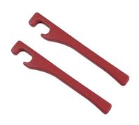Car For Seat Gap Blocker 2 pcs PU Sponge Strip for Inserting Between For Seat Cushion and Center Console to Prevent Item Fall Through (Red)