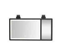 Car For Sun Cosmetic Type-C Charging Vanity For Auto SUV Makeup Touch Cosmetic With Light And Magnification Suv Auto Automobile Car Sun