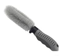 Car For Tire Cleaning Tool Set 2PCS PVC Soft Rubber Construction With Straight And Curved Handle For Rim And Groove Detailing