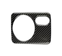 Car For VW For Golf 6 For R MK6 For S&cirocco 2009-2016 Carbon Fiber Headlight Switch Control Frame Sticker JUNOOS(Left-hand Drive)