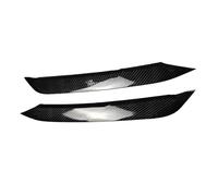 Car For VW For Polo AW MK6 TSI MPI R RLine 2017-2021 Hatchback Eyebrows Eyelids BodyKits Headlight 3D Stickers(Carbon look)