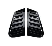 Car For VW For Polo MK4 9N MK5 6R 6C MK6 Trim Louver Body Kits Shades Rear Triangle Window Sunshade Car Side Window Spoiler Cover Accessories(Gloss Black MK4)
