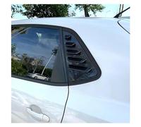 Car For VW For Polo MK4 9N MK5 6R 6C MK6 Trim Louver Body Kits Shades Rear Triangle Window Sunshade Car Side Window Spoiler Cover Accessories(Carbon Look MK5)