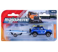 Car Ford Bronco Wildtrak + 2 Kajaks Model Toy Diecast 1:64 Scale Majorette