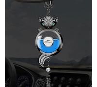 Car Fragrance Air Freshener Fragrance Tree Car Perfume Hanger Diffuser, Car Interior Hanging Pendant Charm Decoration Lucky Decoration Ornament Pendant Accessories for Women (Black)