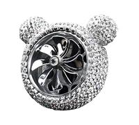 Car Fragrance Diffuser - Car Vent Scent Clip, Long Lasting Perfume Diffuser | Stylish Glitter Air Freshener Fans | Cars Odor Eliminator Air Freshener Odor Neutralizer, Strong Fragrance Smell Remover F