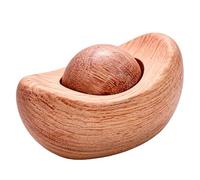Car Fragrance Diffuser - Flameless Fragrance - Long Lasting Wood Car Diffuser - Chinese Antique Coin Design | For Car Bedroom Living Room Bathroom