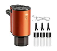 Car Fragrance Diffuser: Rechargeable Auto Air Freshener for Cabin Fresh Control, Long Lasting Outlet Design, Smart Timer + Est