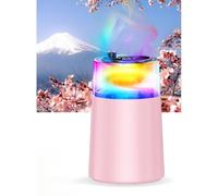 Car Fragrance Diffuser, Smart Car Air Freshener with Multicolored Mood Lights, Auto ON/OFF, 4 Adjustable Modes, Fast Odor Neutralization, Pure & Safe, Gift for Men & Women (Pink,Tutti Frutti)