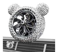 Car Fragrance Diffuser Valve Clip - Stylish Glitter Air Freshener | Car Odour Eliminator - Neutraliser | Strong Odour Remover - Accessory, Perfect for SUV - Inner Arms Refreshment and Decoration