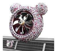 Car Fragrance Diffuser, Vent Clip Air Freshener, Auto Air Freshener Fan with Stylish and Elegant Design for a Luxurious Enjoyable Driving Experience, 1 Piece