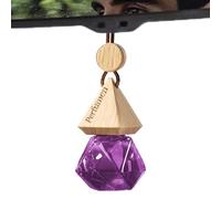 Car Fragrance, Hangable Perfume, Compact Scent Diffuser, Space-Saving Freshener, for Rearview Mirror, Beach Trips, Workplace, Hiking, Home, Vacation, Business Travel